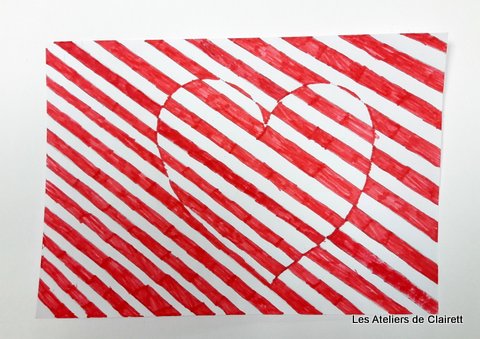 Op Art à la manière du zébre Vasarely