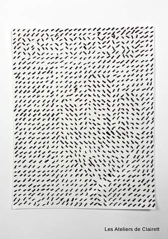 Tableau à la manière de Tlinko de Vasarely - Math et Bio pour les élementaires