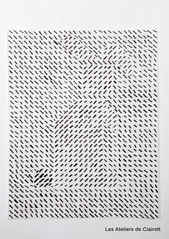 Tableau à la manière de Tlinko de Vasarely - Math et Bio pour les élementaires