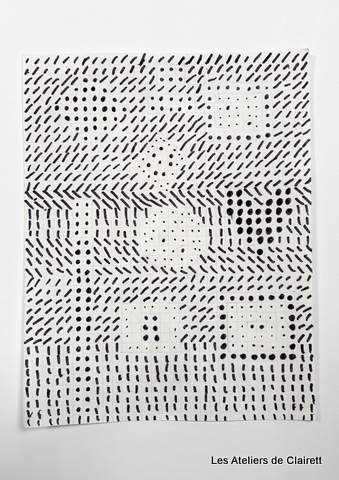 Tableau à la manière de Tlinko de Vasarely - Math et Bio pour les élementaires