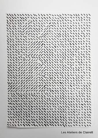 Tableau à la manière de Tlinko de Vasarely - Math et Bio pour les élementaires