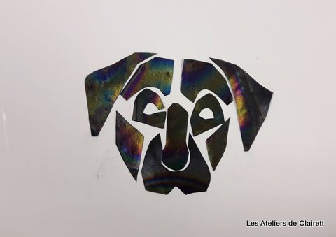 Animaux géométriques arc en ciel