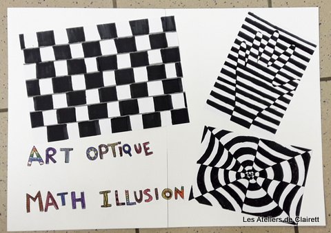 Poster d'art optique