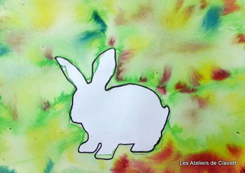 animaux encre polychrome