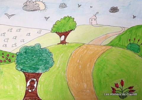 Paysage en perspective