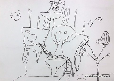 Paysage en perspective