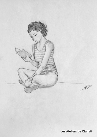 Atelier crayon et fusain corps humain posture etude corps humain posture position