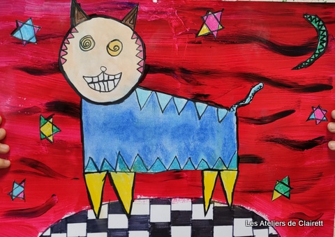 chat steve hickok dessin enfant