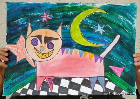 chat steve hickok dessin enfant