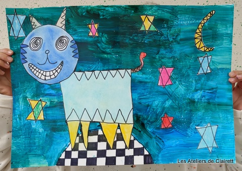 chat steve hickok dessin enfant