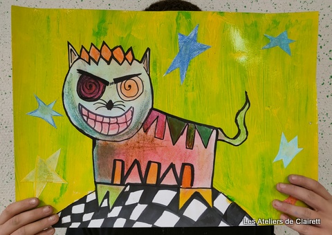 chat steve hickok dessin enfant