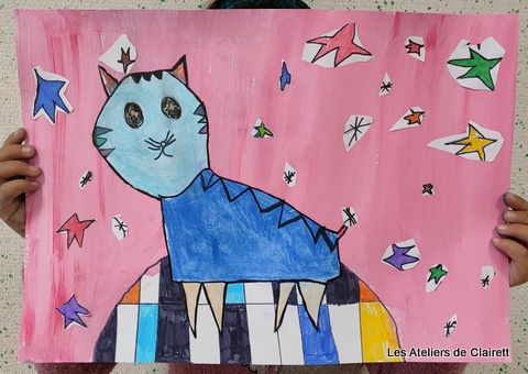 chat steve hickok dessin enfant