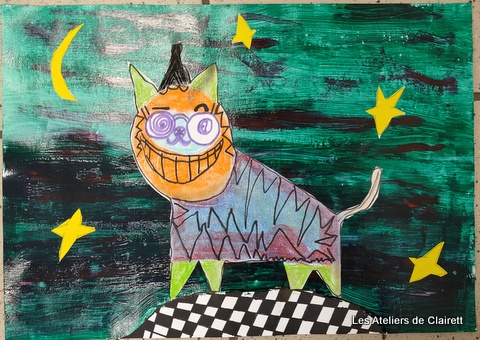 chat steve hickok dessin enfant
