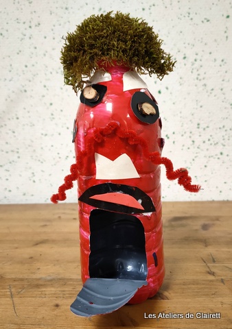 mangeoire halloweenesque recylée