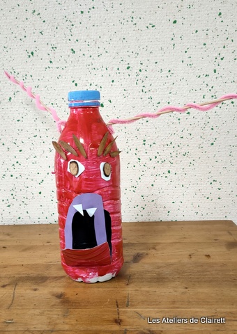 mangeoire halloweenesque recylée