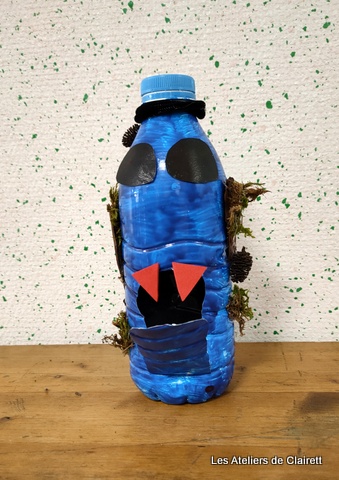 mangeoire halloweenesque recylée