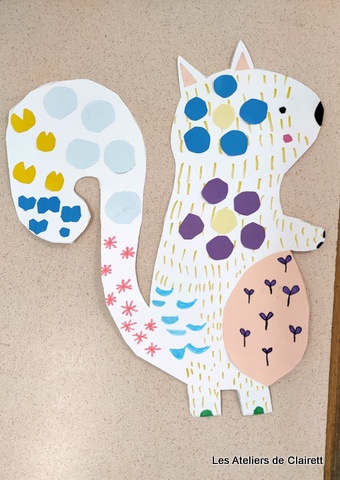 animaux à la manière de Sally paynes