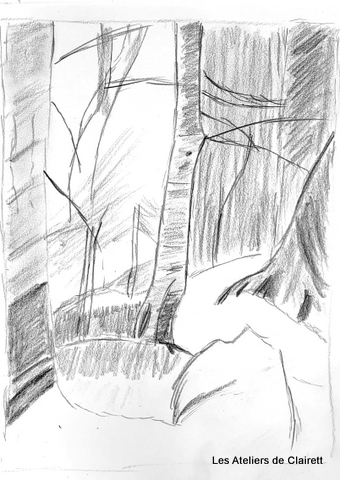 Croquis et paysage