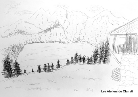Croquis et paysage
