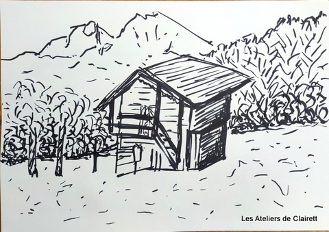 Croquis et paysage