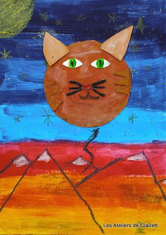 tableau animalier en relief