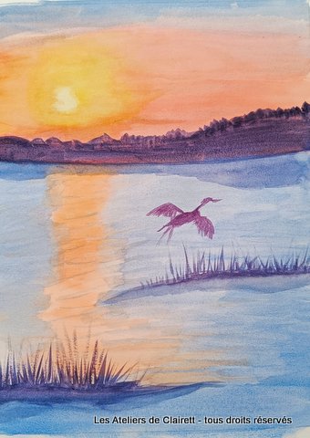 atelier aquarelle ouest lyon