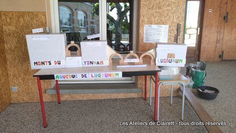 Atelier science aqueduc de lyon decouverte sciences aqueducs ecole