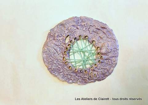 Deco argile laine arts plastique enfant