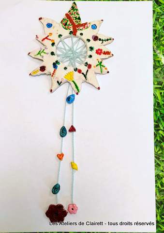 Deco argile laine arts plastique enfant