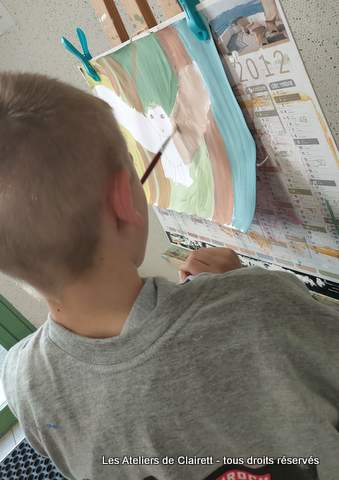 cours de peinture enfant ouest lyonnais