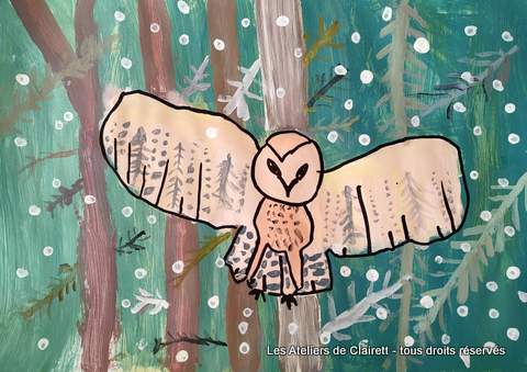 cours de peinture enfant ouest lyonnais