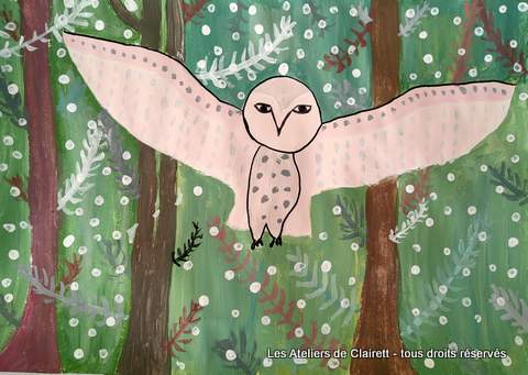 cours de peinture enfant ouest lyonnais