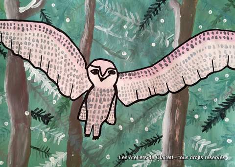 cours de peinture enfant ouest lyonnais