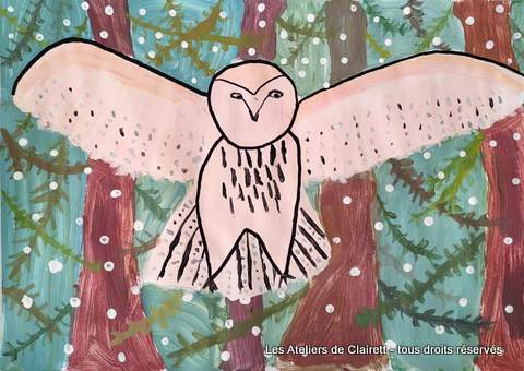 cours de peinture enfant ouest lyonnais